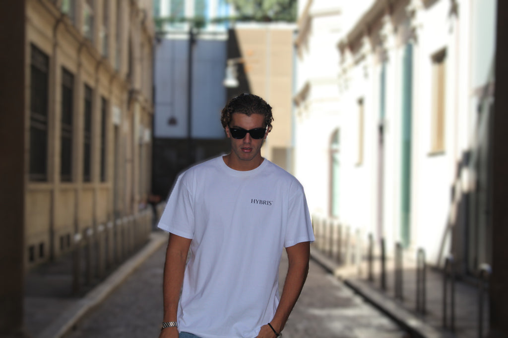 T-SHIRT EAGLE WHITE OVERSIZED