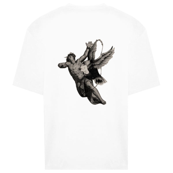 T-SHIRT EAGLE WHITE OVERSIZED